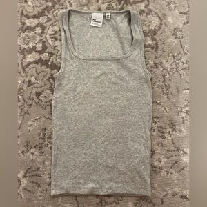 Aritzia Heather Gray Sleeveless Tank